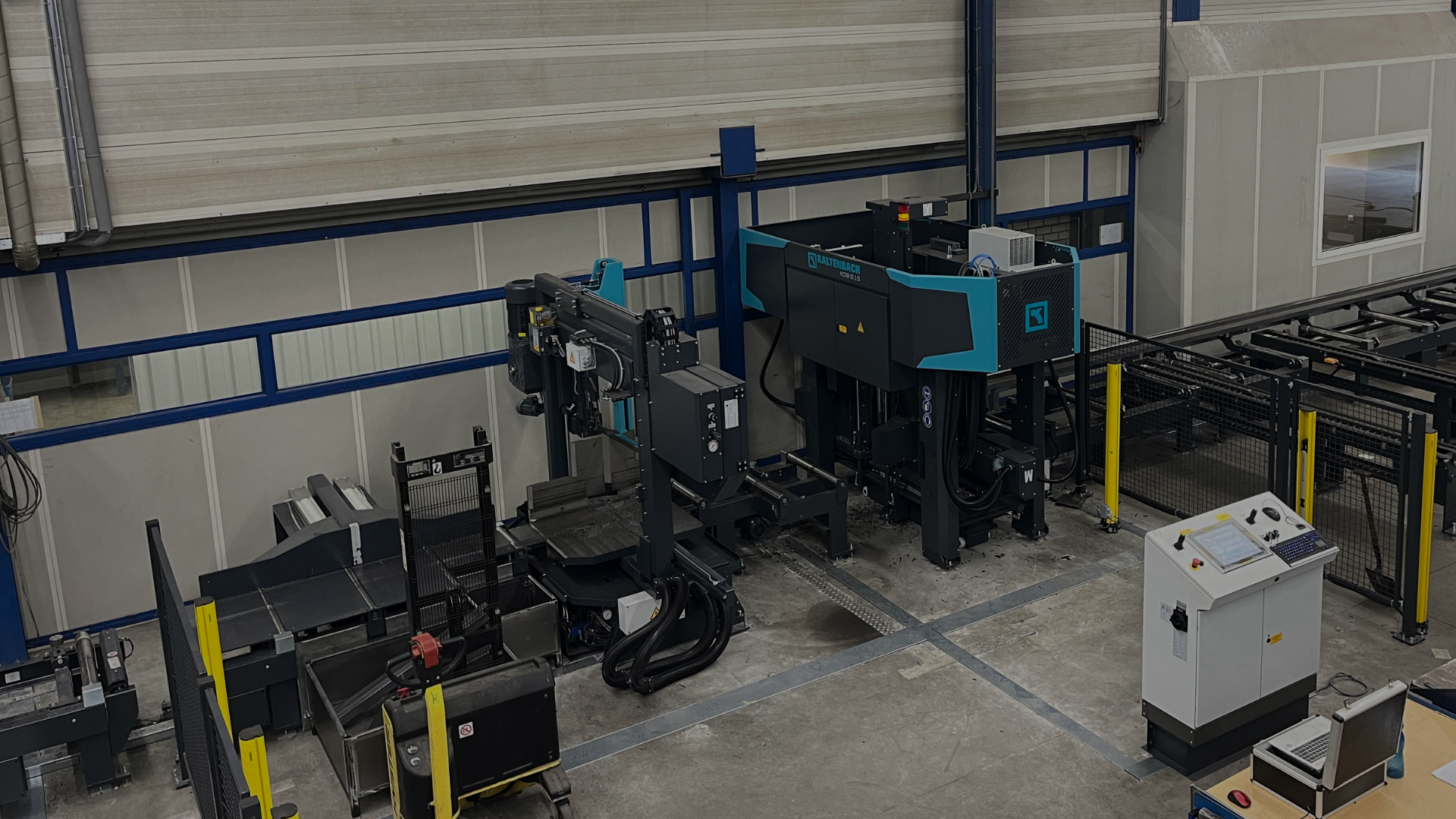 Steel production line